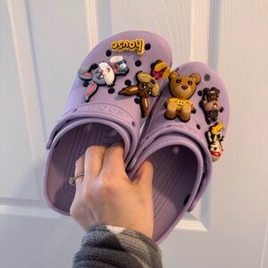 JUSTIN BIEBER DREW HOUSE CROCS Lavender Classic Clog